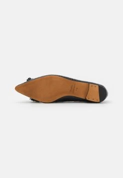 Polo Ralph Lauren ASHTYN FLATS LOAFER - Półbuty Wsuwane - Black -Polo Ralph Lauren 003a6e7f373d48e0adddf524ab735f82