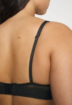 Polo Ralph Lauren UNLINED PLUNGE BRA - Biustonosz Z Trójkątną Miseczką - Onyx -Polo Ralph Lauren 056ccb2cd59e4cc18edbe2d9381f5f22