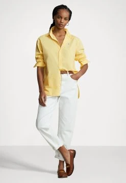 Polo Ralph Lauren LONG SLEEVE BUTTON FRONT SHIRT - Koszula - Sand -Polo Ralph Lauren 06249592c5a24496baa5e9c86f8c43d6
