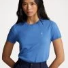 Polo Ralph Lauren SHORT SLEEVE - T-shirt Basic - New England Blue 2 Polo Ralph Lauren SHORT SLEEVE - T-shirt Basic - New England Blue -Polo Ralph Lauren 084e124e7d204d049fb86866ecc7b798