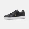 Polo Ralph Lauren POLO LUX UNISEX - Sneakersy Niskie - Black/gold