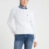 Polo Ralph Lauren SLIM FIT - Sweter - White -Polo Ralph Lauren 09abbd07d7544f6d845303bf0ba5735b