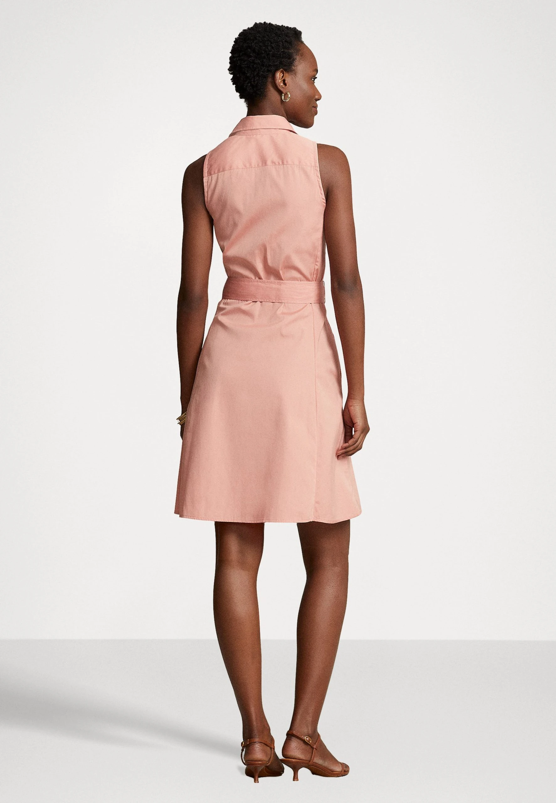 Polo Ralph Lauren BLAR DAY DRESS - Suknia Balowa - Deco Coral 5 Polo Ralph Lauren BLAR DAY DRESS - Suknia Balowa - Deco Coral - obrazek 3