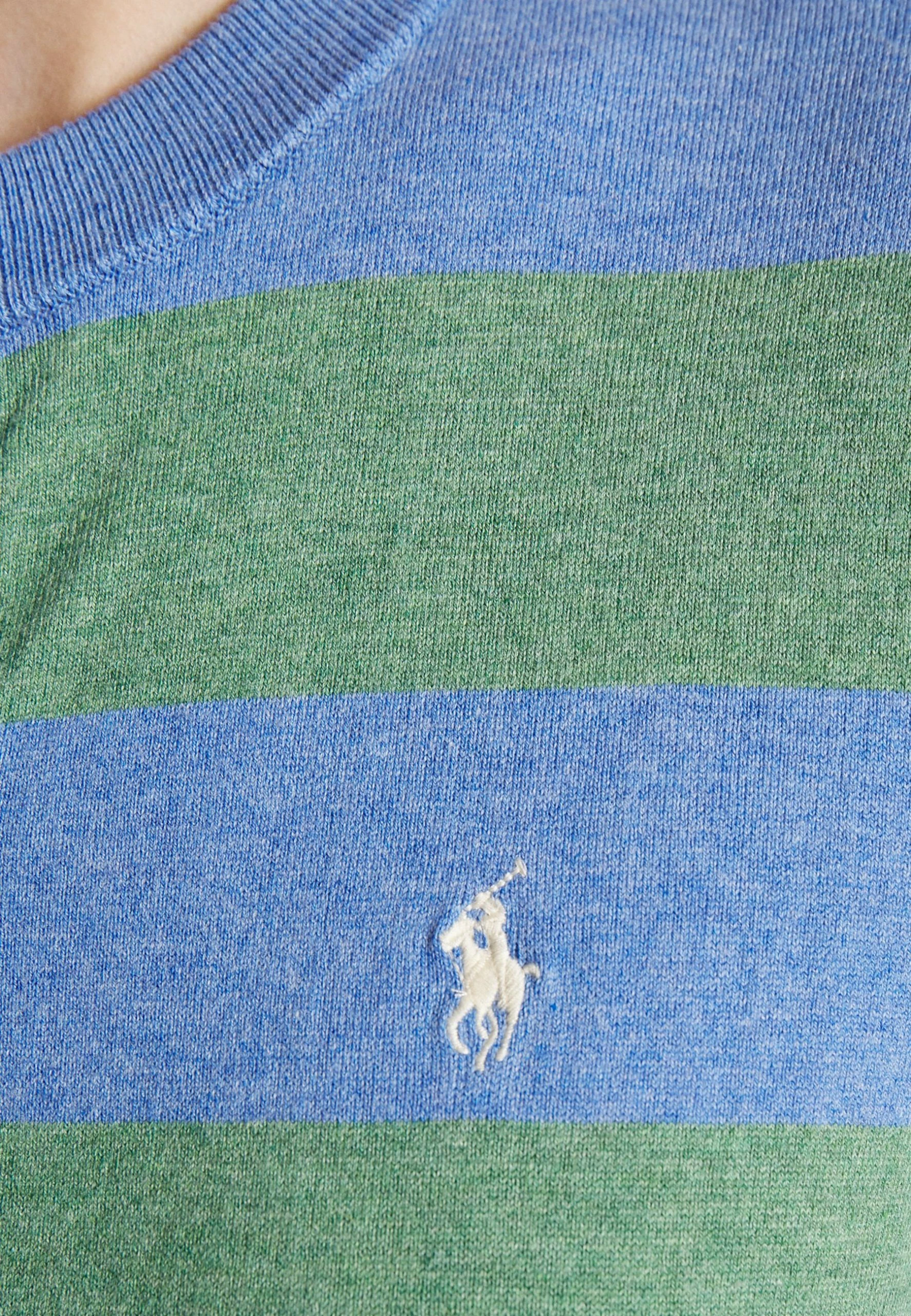 Polo Ralph Lauren STRIPE CARDI LONG SLEEVE - Kardigan - Blue 9 Polo Ralph Lauren STRIPE CARDI LONG SLEEVE - Kardigan - Blue - obrazek 7