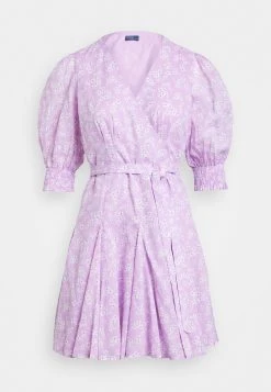 Polo Ralph Lauren SOMA SHORT SLEEVE DAY DRESS - Sukienka Letnia - Vintage Plum -Polo Ralph Lauren 0c205dfc9339439ca17e0ba48370a0f3