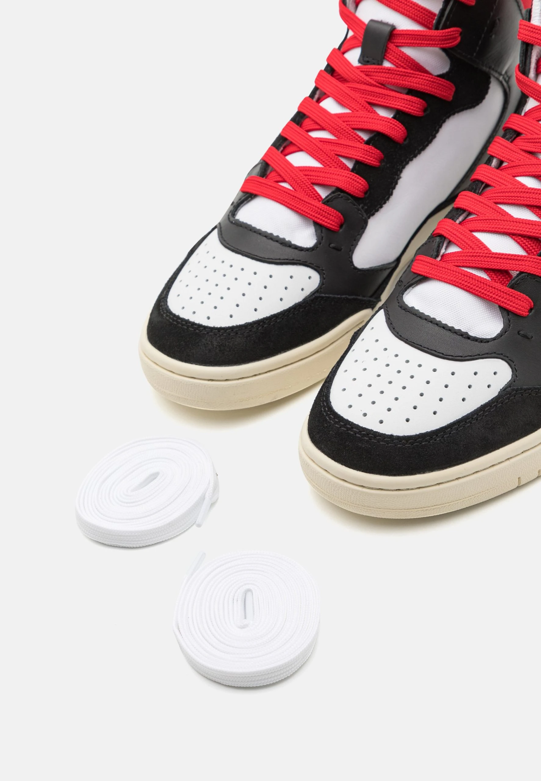 Polo Ralph Lauren Sneakersy Wysokie - Black/white/red 8 Polo Ralph Lauren Sneakersy Wysokie - Black/white/red - obrazek 6