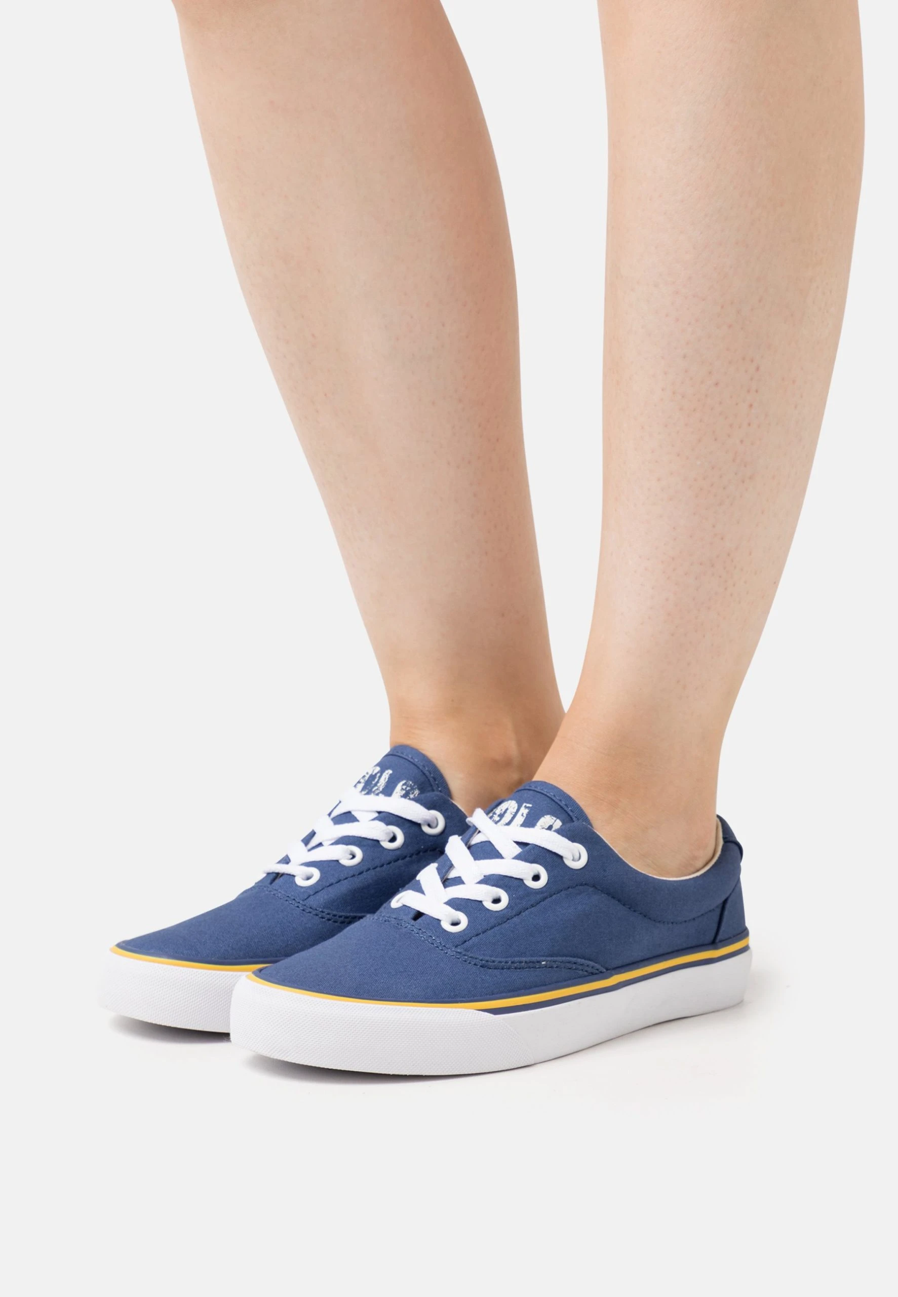 Polo Ralph Lauren KEATON TOP LACE - Sneakersy Niskie - Navy 3 Polo Ralph Lauren KEATON TOP LACE - Sneakersy Niskie - Navy