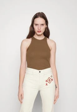 Polo Ralph Lauren TANK SLEEVELESS - Top - Chocolate Brown