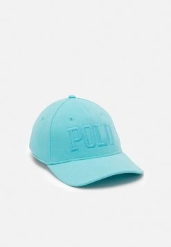 Polo Ralph Lauren LOGO FLEECE BALL CAP - Czapka Z Daszkiem - Vacation Blue