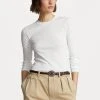 Polo Ralph Lauren TEE LONG SLEEVE - Bluzka Z Długim Rękawem - White -Polo Ralph Lauren 0fc4bbbe01094e8b852f27f3fbe18bec