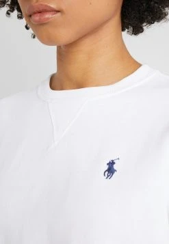 Polo Ralph Lauren LONG SLEEVE - Bluza - White -Polo Ralph Lauren 10251bb354334504bd9b1fbe7eefbb4d