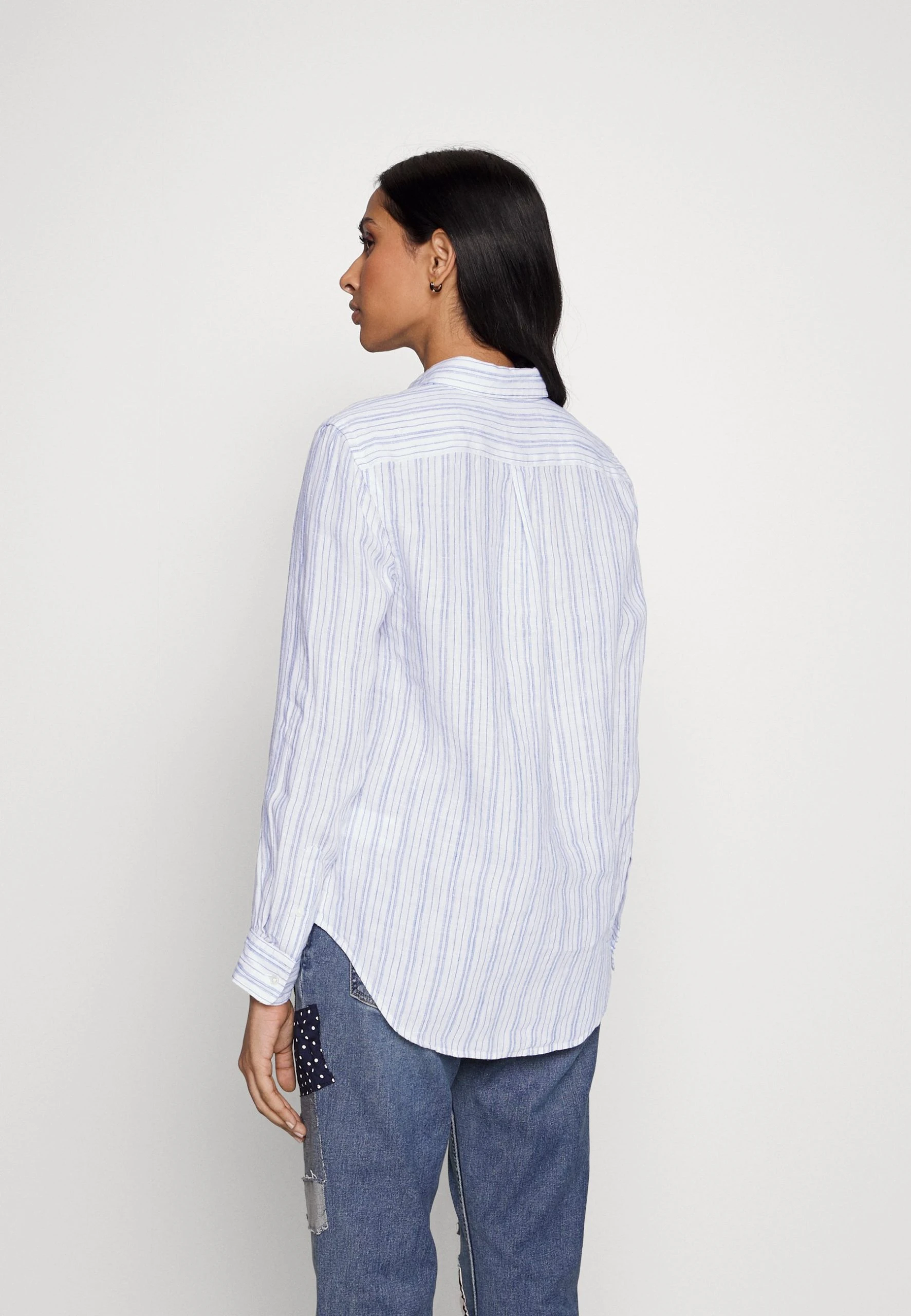 Polo Ralph Lauren RELAXED LONG SLEEVE BUTTON FRONT SHIRT - Koszula - Blue 5 Polo Ralph Lauren RELAXED LONG SLEEVE BUTTON FRONT SHIRT - Koszula - Blue - obrazek 3