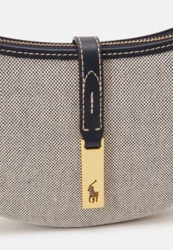 Polo Ralph Lauren SHOULDER SMALL - Torebka - Navy/cream -Polo Ralph Lauren 134cb00977a34d029e002aaec7d8fb19