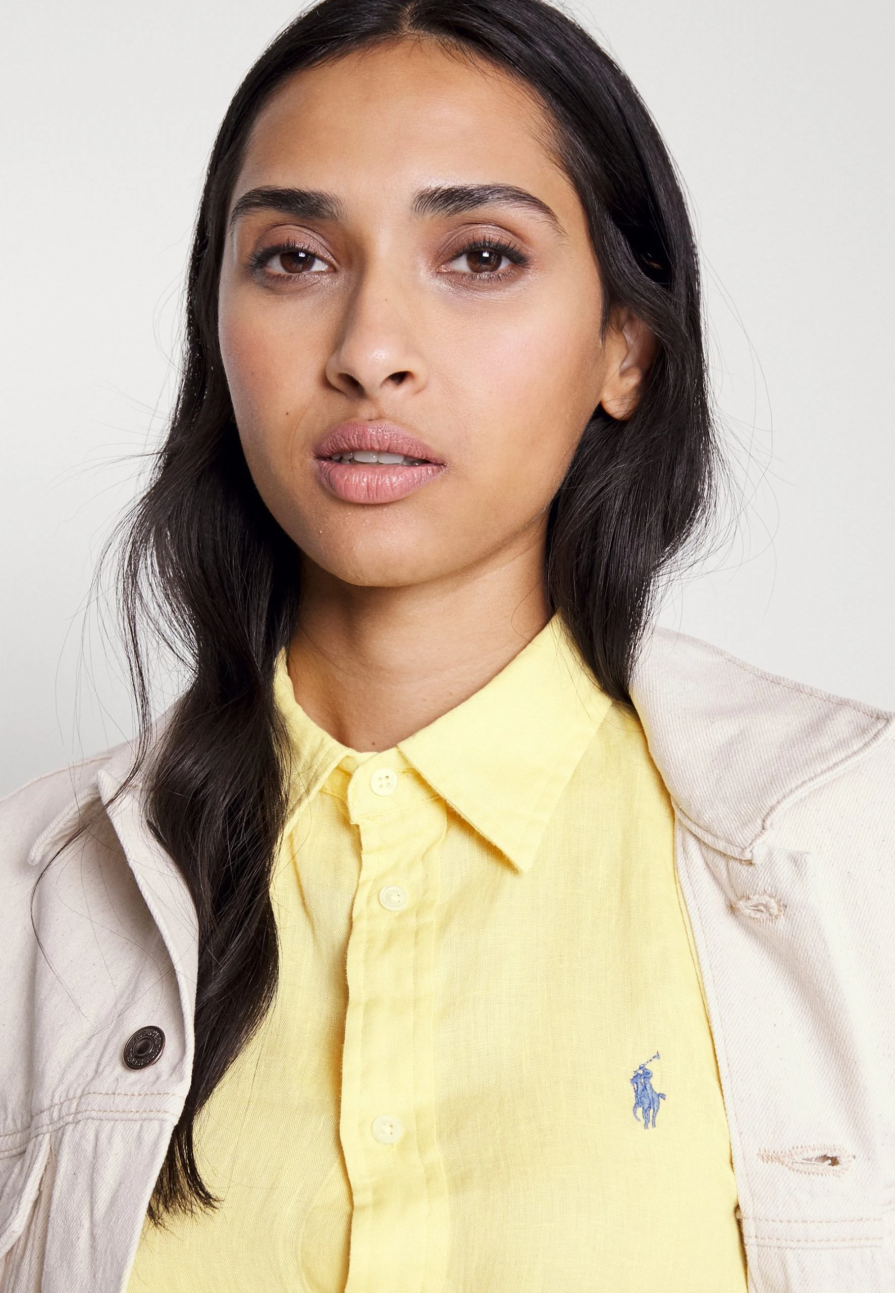 Polo Ralph Lauren LONG SLEEVE SHIRT - Koszula - Tbird Yellow 6 Polo Ralph Lauren LONG SLEEVE SHIRT - Koszula - Tbird Yellow - obrazek 4