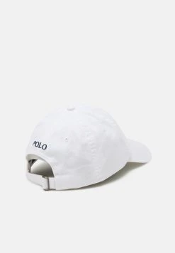 Polo Ralph Lauren SPORT CAP UNISEX - Czapka Z Daszkiem - White/newport Navy