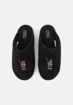 Polo Ralph Lauren KAYLEIGH SCUFF BEAR - Kapcie - Black 12 Polo Ralph Lauren KAYLEIGH SCUFF BEAR - Kapcie - Black -Polo Ralph Lauren 1dfa4cfa502c4e8c857ef4eb7182dbe3