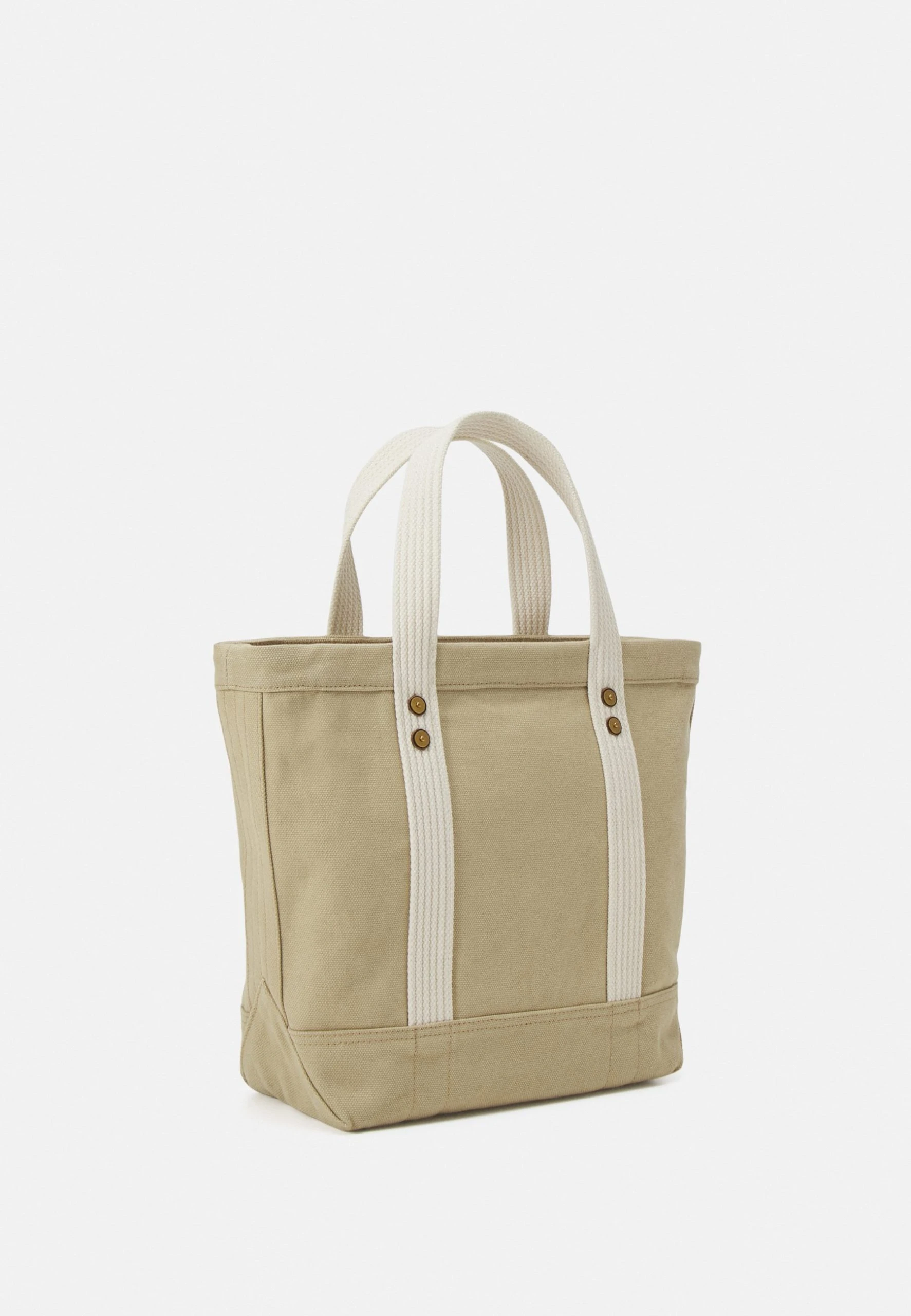 Polo Ralph Lauren SMALL TOTE SMALL - Torebka - Dune Tan 4 Polo Ralph Lauren SMALL TOTE SMALL - Torebka - Dune Tan - obrazek 2