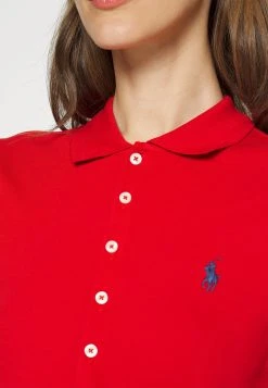 Polo Ralph Lauren JULIE SLIM SHORT SLEEVE - Koszulka Polo - Faded Red 13 Polo Ralph Lauren JULIE SLIM SHORT SLEEVE - Koszulka Polo - Faded Red -Polo Ralph Lauren 269315b39f014da8b65ef85dc5fe0737