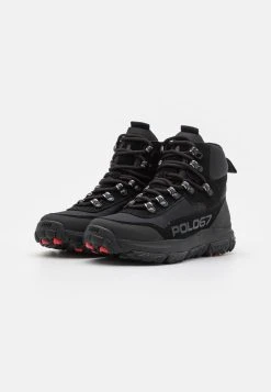 Alternative view of Polo Ralph Lauren TOP LACE UNISEX - Sneakersy Wysokie - Black