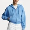 Polo Ralph Lauren BATWNG LONG SLEEVE - Bluza Rozpinana - Suffield Blue