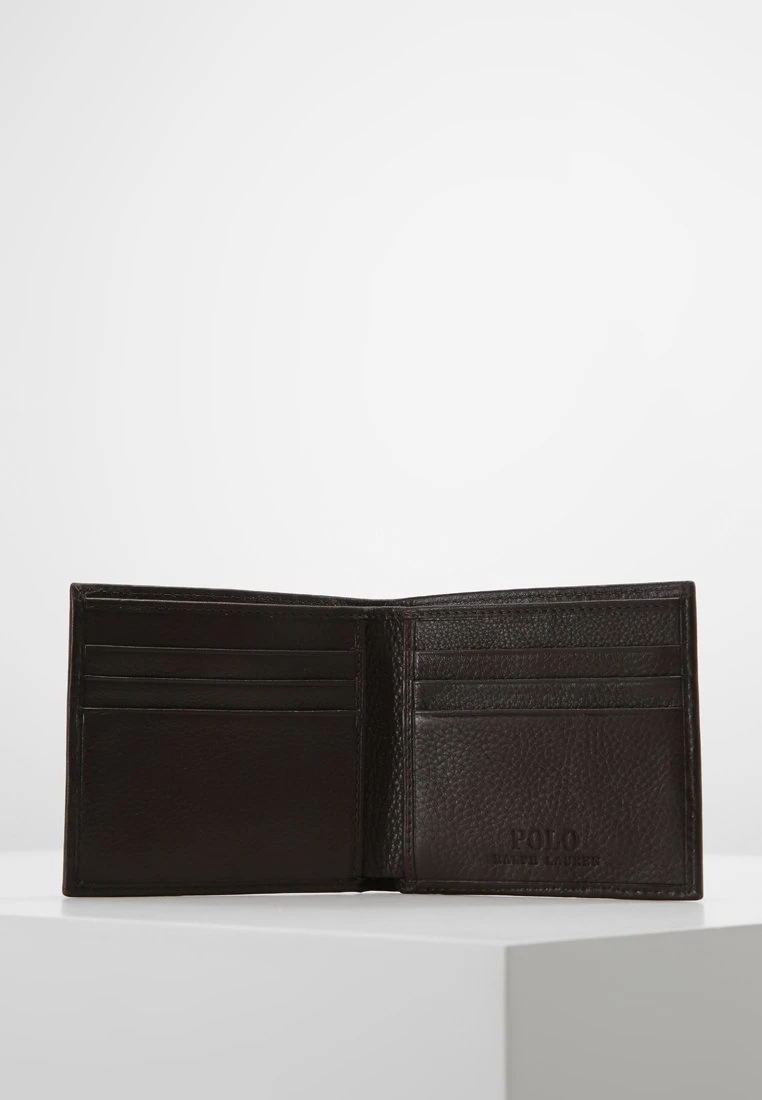 Polo Ralph Lauren LEATHER BILLFOLD WALLET - Portfel - Brown 7 Polo Ralph Lauren LEATHER BILLFOLD WALLET - Portfel - Brown - obrazek 5