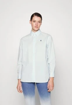 Polo Ralph Lauren LONG SLEEVE BUTTON FRONT SHIRT - Koszula - Ice