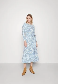 Polo Ralph Lauren LONG SLEEVE-DAY DRESS - Sukienka Letnia - Floral Primary