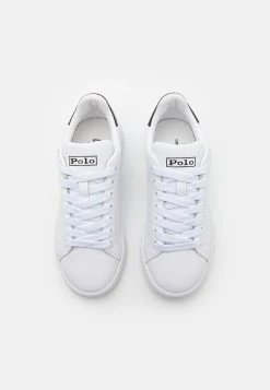 Polo Ralph Lauren ATHLETIC UNISEX - Sneakersy Niskie - White/black -Polo Ralph Lauren 30ac3f47af094748a4002ec55e80ec66