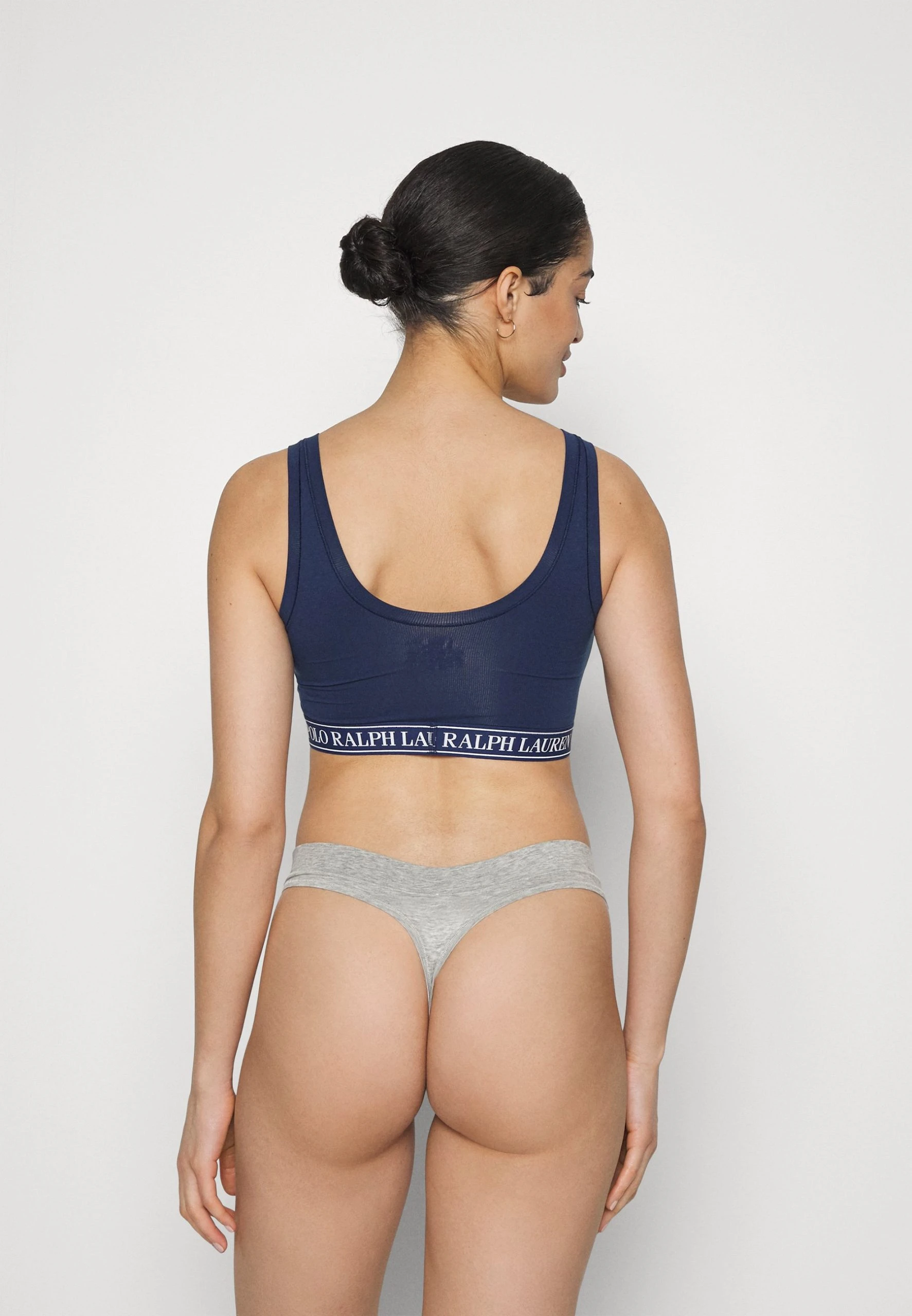 Polo Ralph Lauren BUILT UP - Biustonosz Bustier - Navy 5 Polo Ralph Lauren BUILT UP - Biustonosz Bustier - Navy - obrazek 3