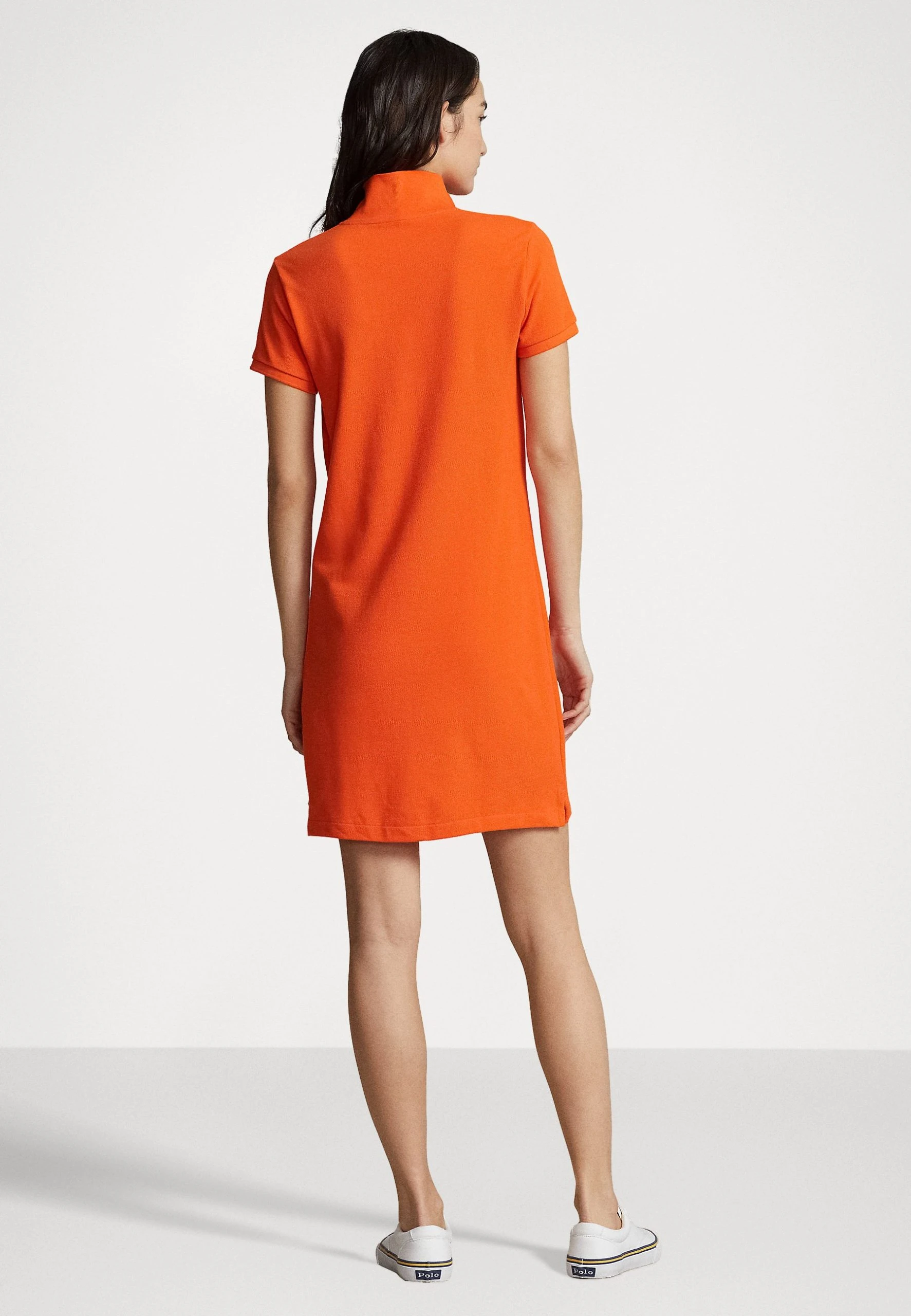 Polo Ralph Lauren SHORT SLEEVE CASUAL DRESS - Sukienka Letnia - Sailing Orange 5 Polo Ralph Lauren SHORT SLEEVE CASUAL DRESS - Sukienka Letnia - Sailing Orange - obrazek 3