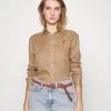 Polo Ralph Lauren LONG SLEEVE SHIRT - Koszula - Montana Khaki -Polo Ralph Lauren 3918b0bc2fb54b009005618bf8c81c95
