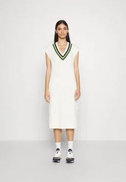 Polo Ralph Lauren DRESS SHORT SLEEVE DAY DRESS - Sukienka Letnia - Cream Multi