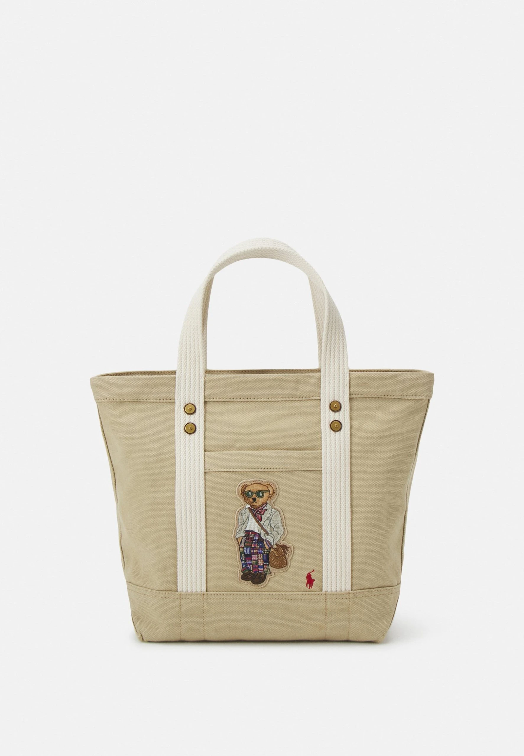 Polo Ralph Lauren SMALL TOTE SMALL - Torebka - Dune Tan 3 Polo Ralph Lauren SMALL TOTE SMALL - Torebka - Dune Tan