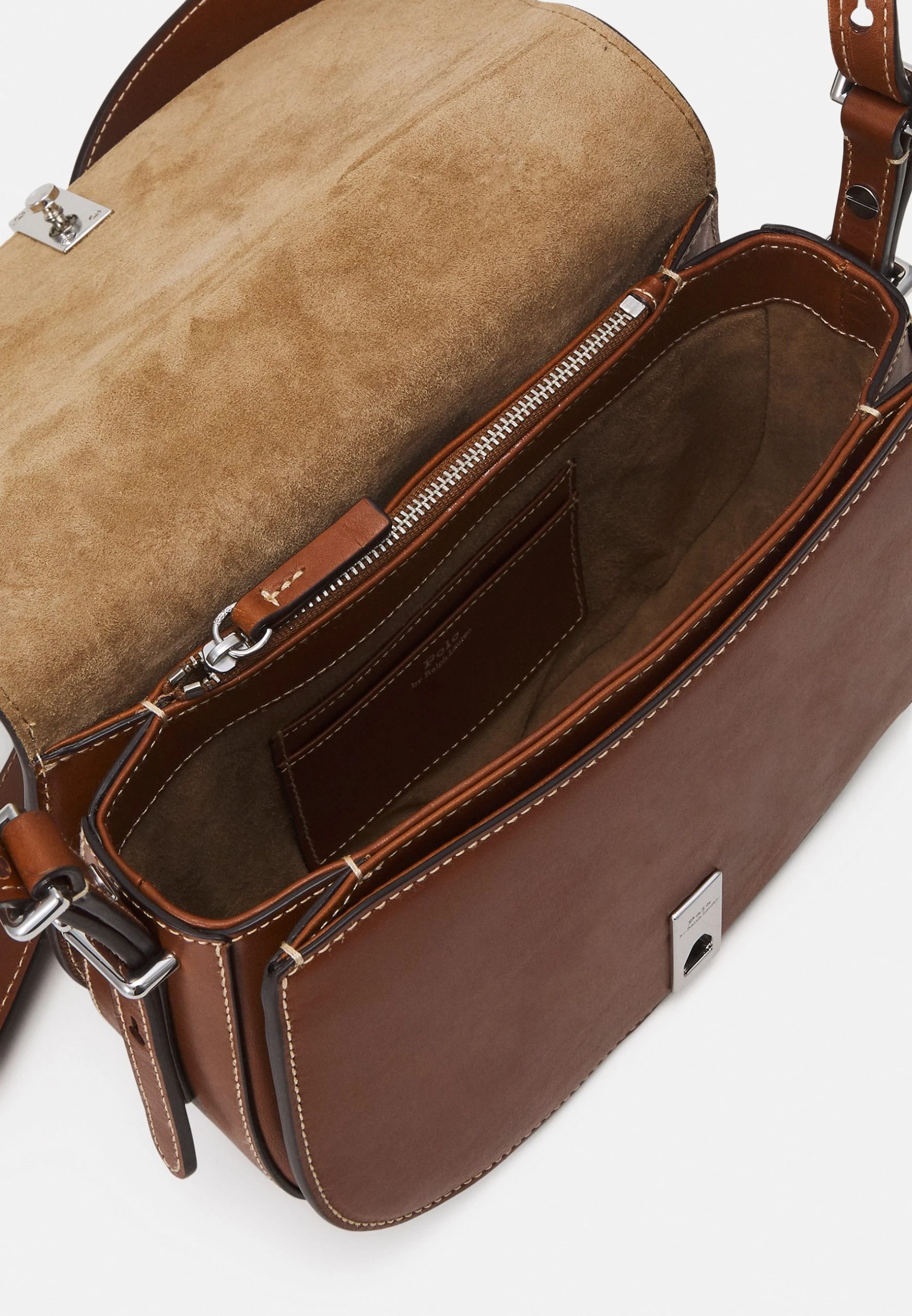 Polo Ralph Lauren ID SADDLE-CROSSBODY-MEDIUM - Torba Na Ramię - Cuoio 5 Polo Ralph Lauren ID SADDLE-CROSSBODY-MEDIUM - Torba Na Ramię - Cuoio - obrazek 3