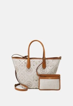 Polo Ralph Lauren TOTE MEDIUM - Torba Na Zakupy - Natural