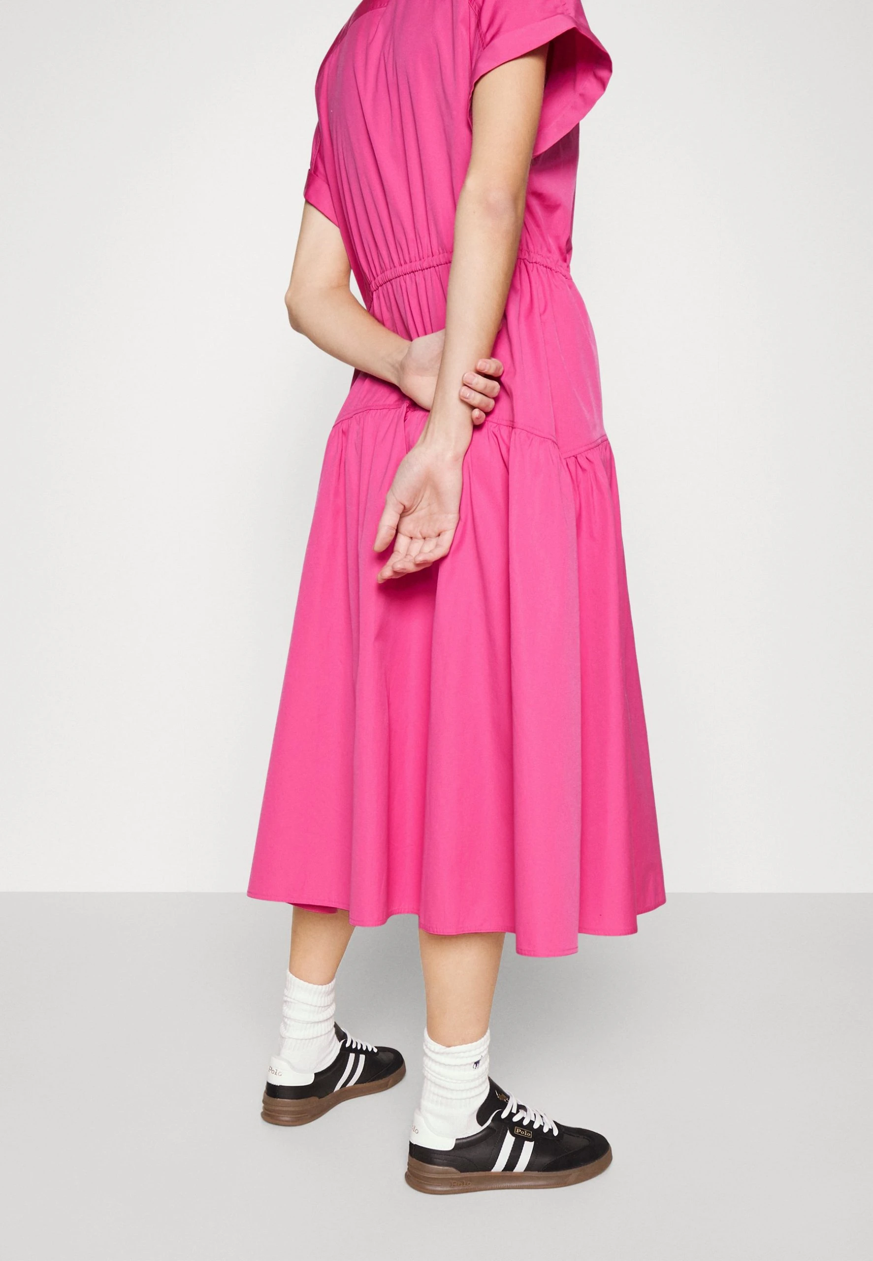 Polo Ralph Lauren CANNA SHORT SLEEVE DAY DRESS - Sukienka Koszulowa - Hot Fuchsia 7 Polo Ralph Lauren CANNA SHORT SLEEVE DAY DRESS - Sukienka Koszulowa - Hot Fuchsia - obrazek 5