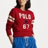 Polo Ralph Lauren LONG SLEEVE - Sweter - Red -Polo Ralph Lauren 4097ef6b6a2246758375af573a834677