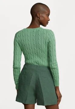Polo Ralph Lauren KIMBERLY LONG SLEEVE - Sweter - Outback Green 9 Polo Ralph Lauren KIMBERLY LONG SLEEVE - Sweter - Outback Green -Polo Ralph Lauren 40ad90c7ad774418a58580e76b3e158e