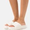 Polo Ralph Lauren ROBIN PLATFORM - Kapcie - Cream