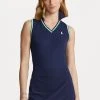 Polo Ralph Lauren SLEEVELESS - Koszulka Polo - Refined Navy/white 2 Polo Ralph Lauren SLEEVELESS - Koszulka Polo - Refined Navy/white -Polo Ralph Lauren 4595ceee1ac64d8ab28fc8066b0d93ac