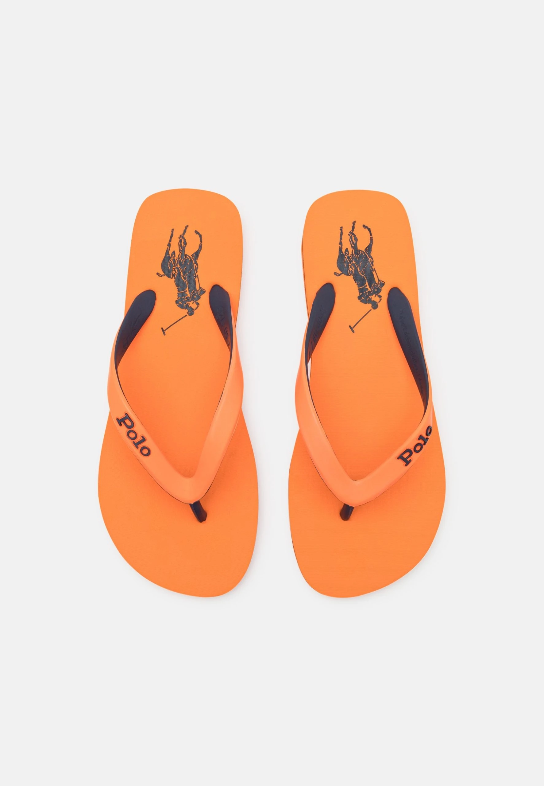 Polo Ralph Lauren BOLT UNISEX - Japonki Kąpielowe - Blaze Racing Orange/navy 4 Polo Ralph Lauren BOLT UNISEX - Japonki Kąpielowe - Blaze Racing Orange/navy - obrazek 3