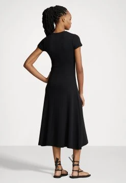 Polo Ralph Lauren SHORT SLEEVE DAY DRESS - Sukienka Z Dżerseju - Black 9 Polo Ralph Lauren SHORT SLEEVE DAY DRESS - Sukienka Z Dżerseju - Black -Polo Ralph Lauren 48c5b24af48b43aa9f055c2eecfeacd8