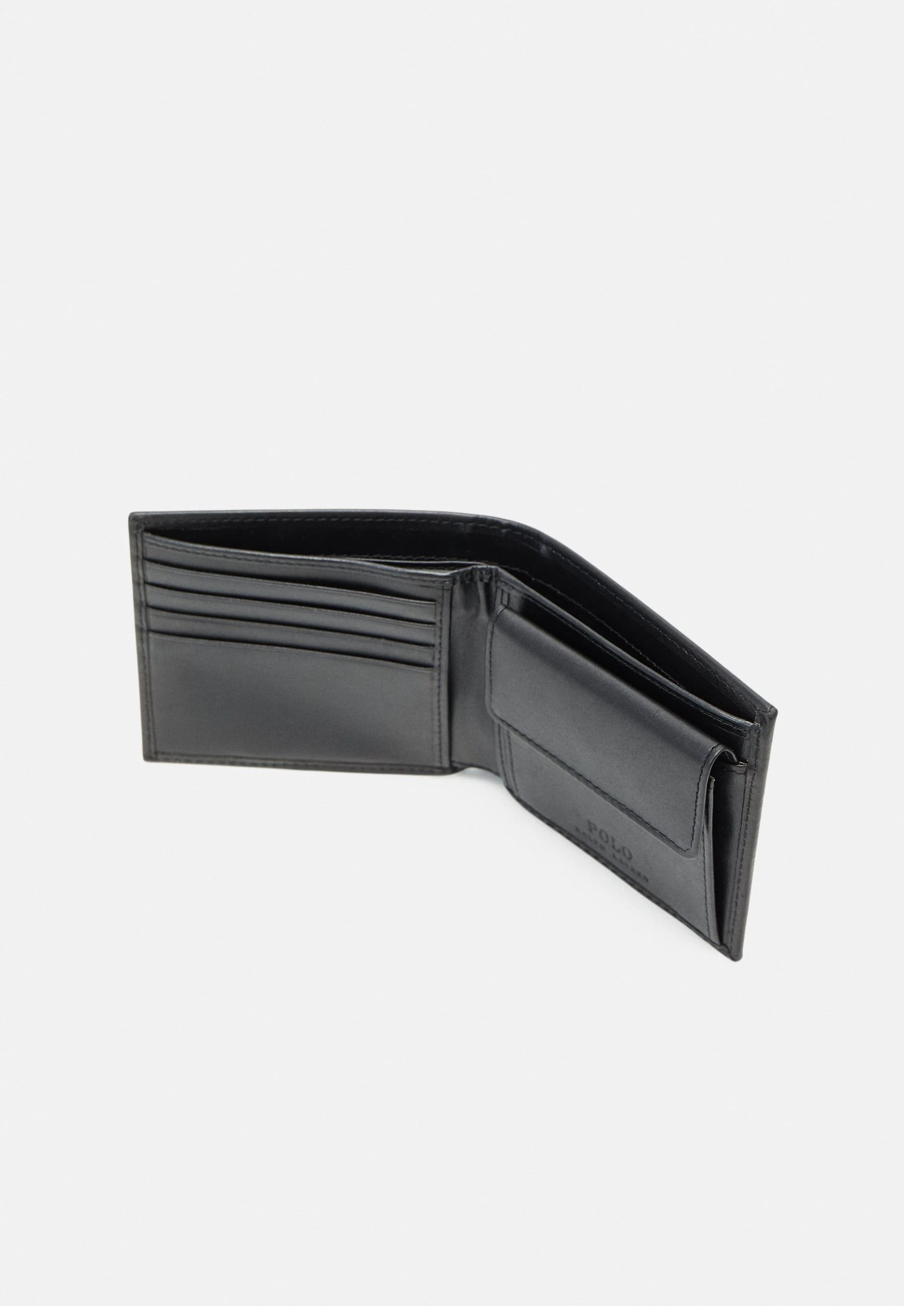 Polo Ralph Lauren COIN WALLET MEDIUM UNISEX - Portfel - Black 5 Polo Ralph Lauren COIN WALLET MEDIUM UNISEX - Portfel - Black - obrazek 3