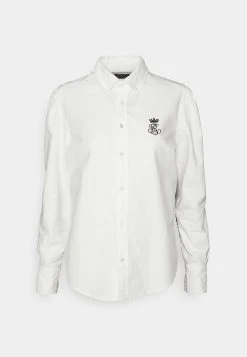 Polo Ralph Lauren BRIA LONG SLEEVE BUTTON FRONT SHIRT - Bluzka - White 12 Polo Ralph Lauren BRIA LONG SLEEVE BUTTON FRONT SHIRT - Bluzka - White -Polo Ralph Lauren 4bccc090b57a4e5eb089882f9d4dd25f