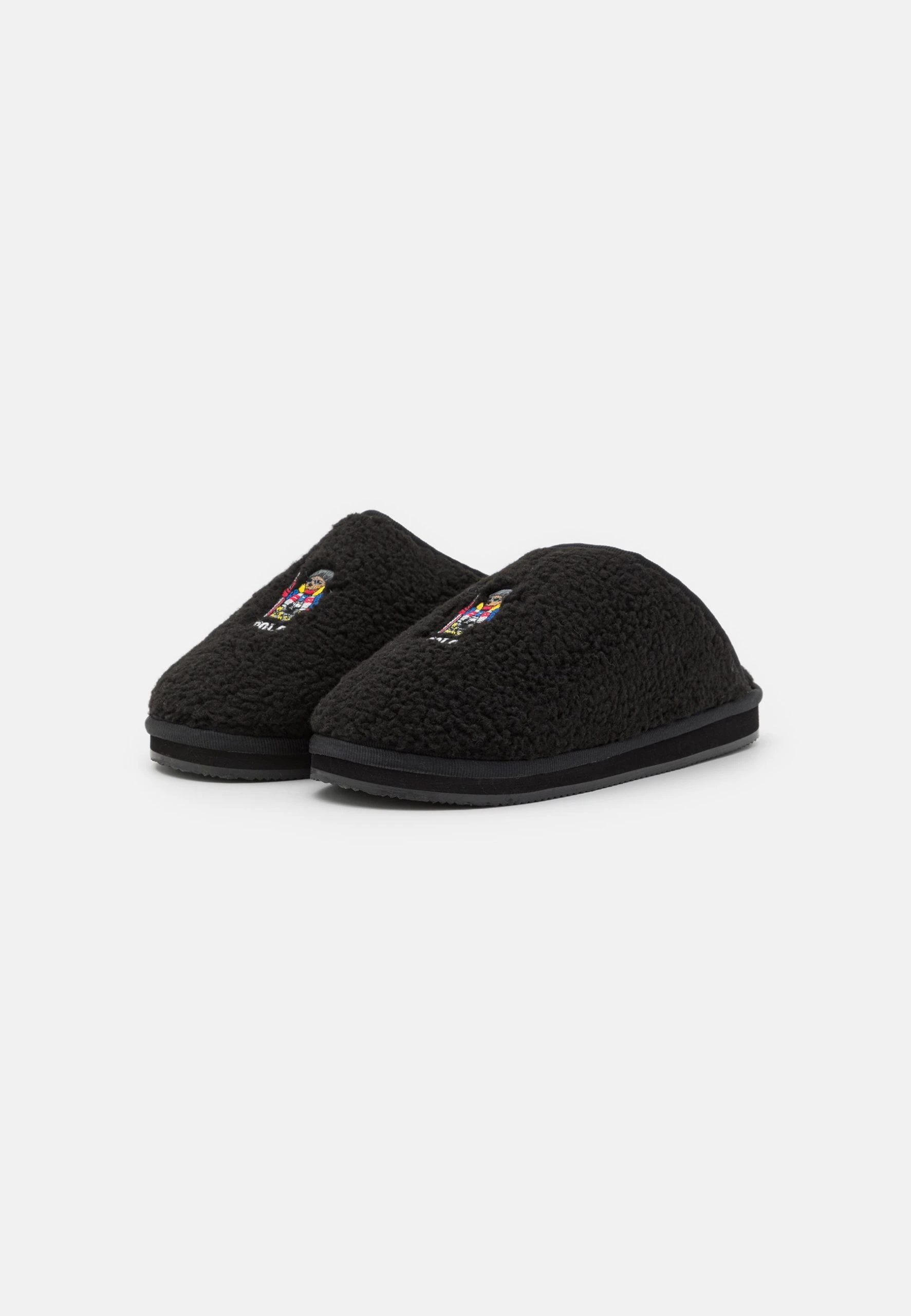 Polo Ralph Lauren KAYLEIGH SCUFF BEAR - Kapcie - Black 5 Polo Ralph Lauren KAYLEIGH SCUFF BEAR - Kapcie - Black - obrazek 3