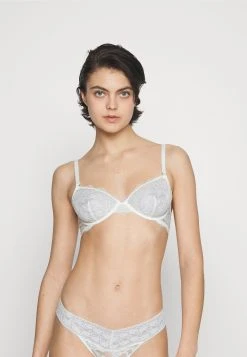 Polo Ralph Lauren DEMI BRA - Biustonosz Z Fiszbiną - Ecru