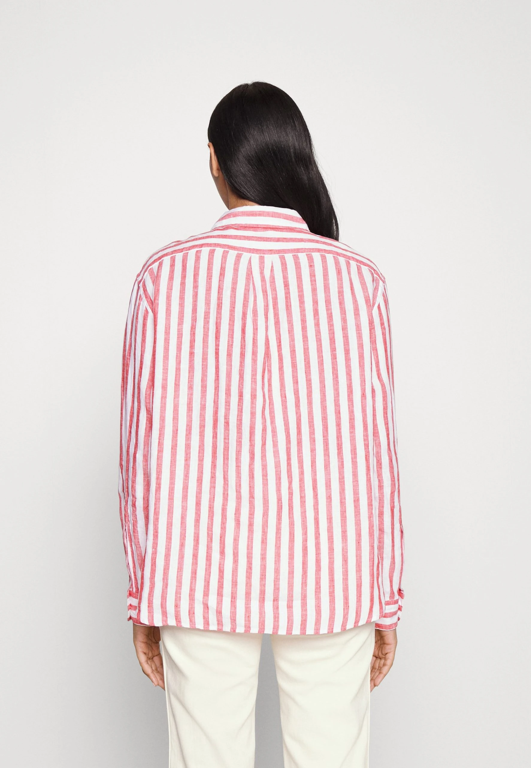 Polo Ralph Lauren LONG SLEEVE - Koszula - Red 5 Polo Ralph Lauren LONG SLEEVE - Koszula - Red - obrazek 3