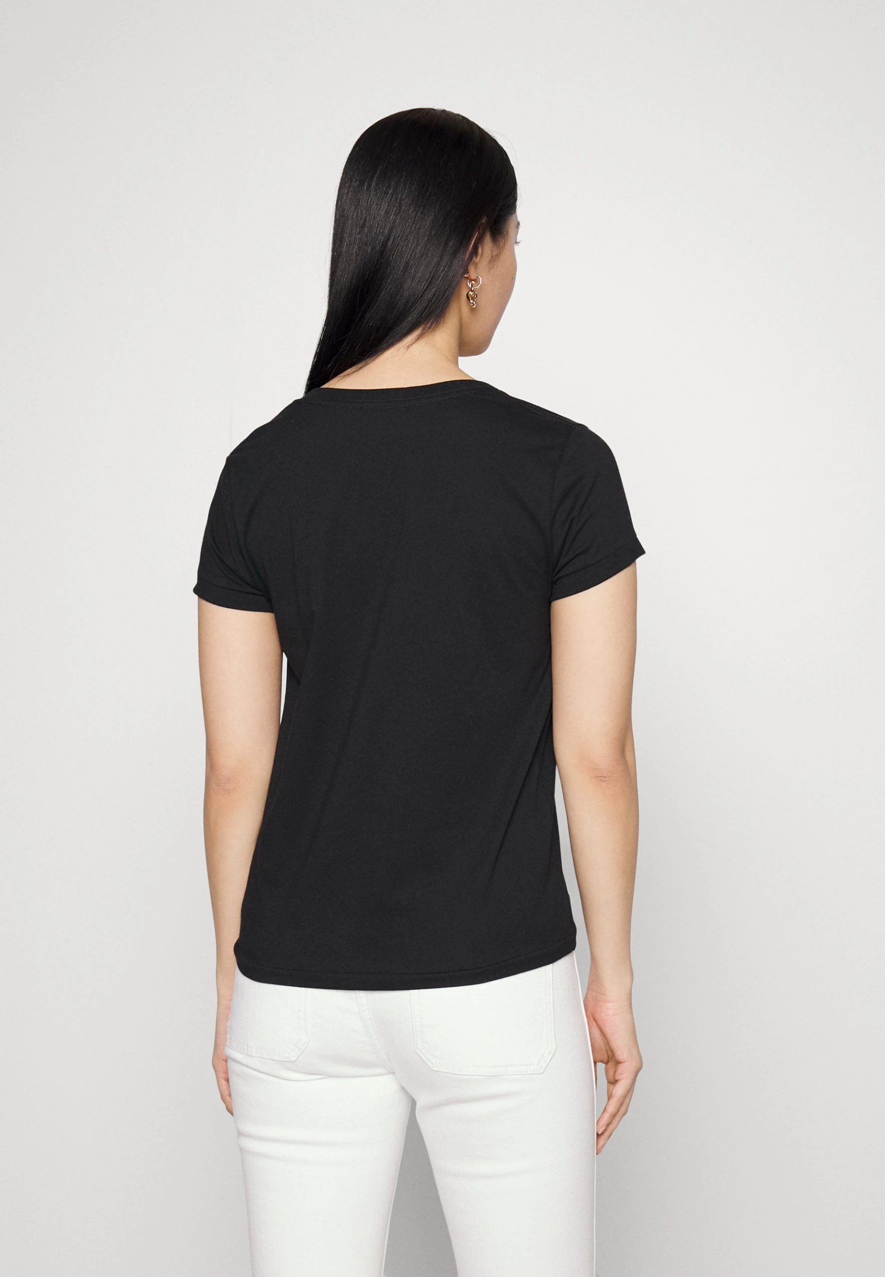 Polo Ralph Lauren NEW SHORT SLEEVE - T-shirt Basic - Black 5 Polo Ralph Lauren NEW SHORT SLEEVE - T-shirt Basic - Black - obrazek 3