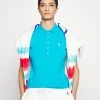 Polo Ralph Lauren JULIE SLIM SHORT SLEEVE - Koszulka Polo - Cove Blue -Polo Ralph Lauren 51856f73a5ba4e89a0ef0253414a3216