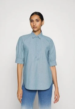 Polo Ralph Lauren BRNA MID LEEVE - Bluzka - Chambray